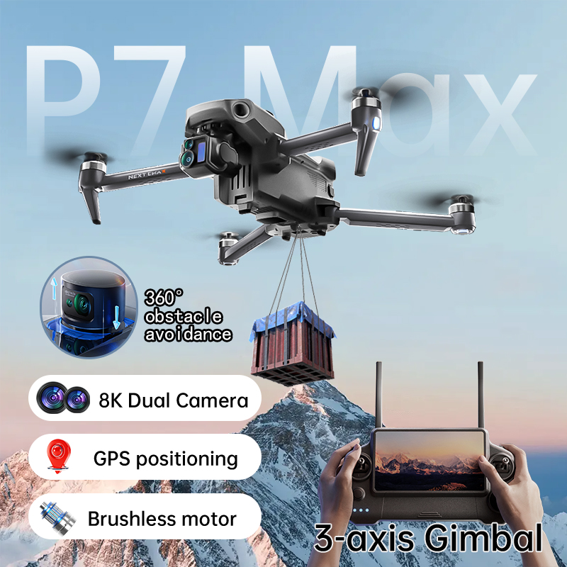 Drone Gps Mount - NEW P7 Max Drone 8K Camera