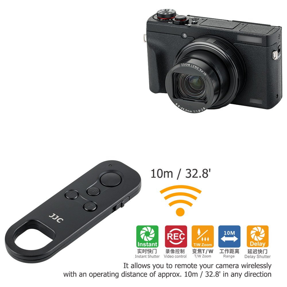 Canon Camera Eos M50 Mark Ii - JJC BR-E1 Bluetooth Remote Control for