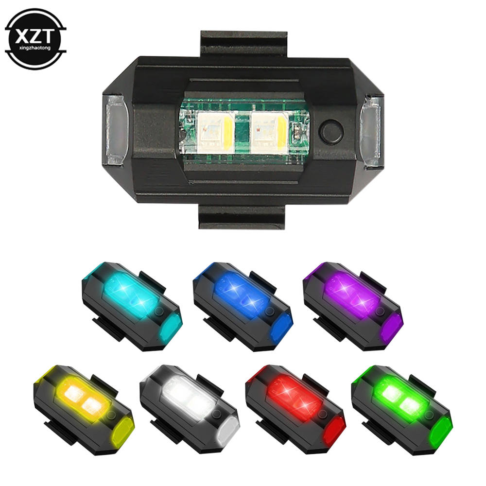 USB LED Anti-Collision Drone S - Drone Led Light ulasan dan harga