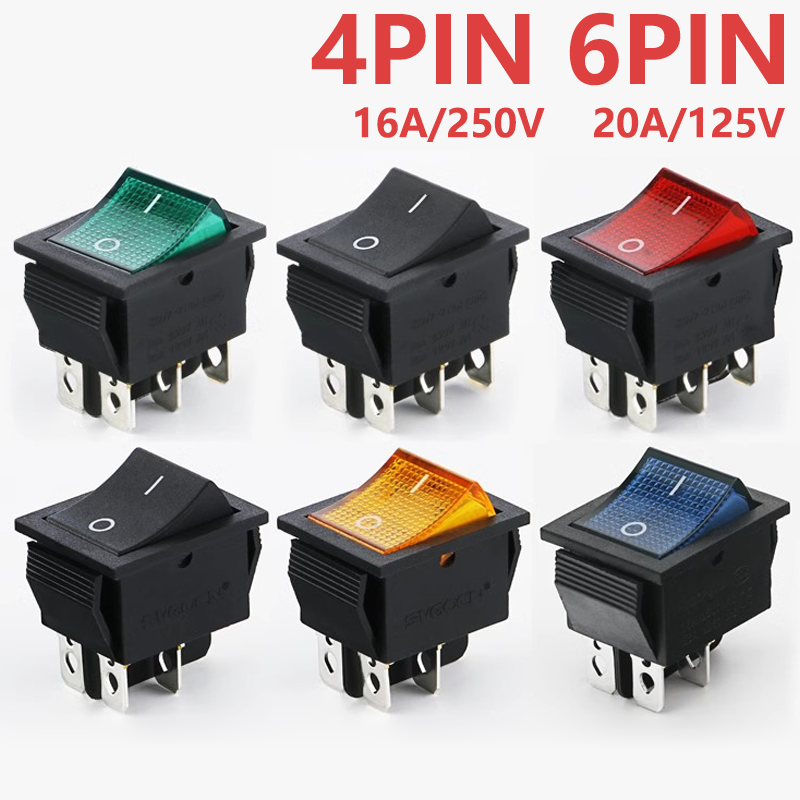 KCD4 Rocker Switch ON OFF With - Drone Buzzer ulasan dan harga