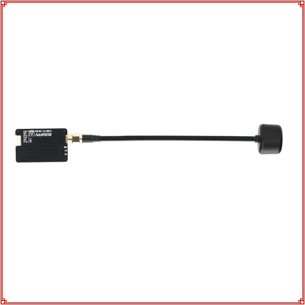2026 New RUSHFPV 3.3G 2W VTX T - Drone Transmitter ulasan dan harga
