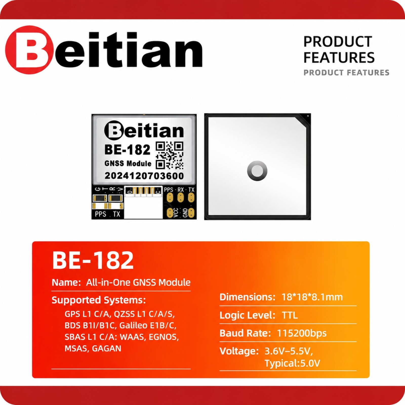 Beitian M10 Triple Mode GNSS C - Drone Gps Module ulasan dan harga