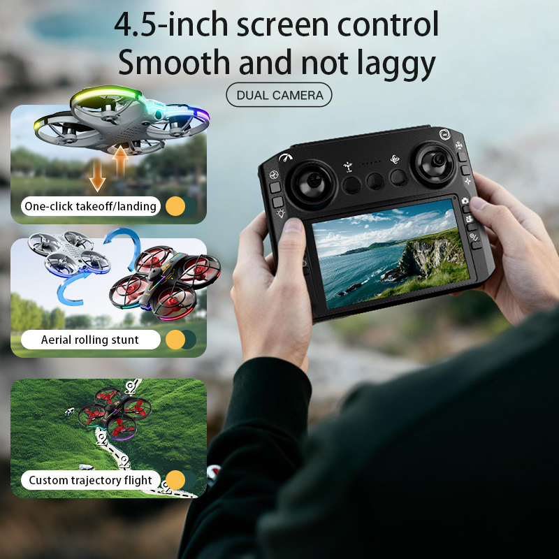 RH830 RC Professional Drone 4K - Drone Led Light ulasan dan harga