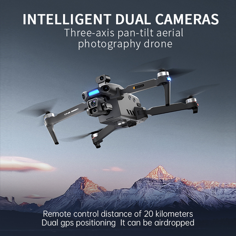 2026 New 8K Dual Camera Drone  - Drone Gimbal ulasan dan harga