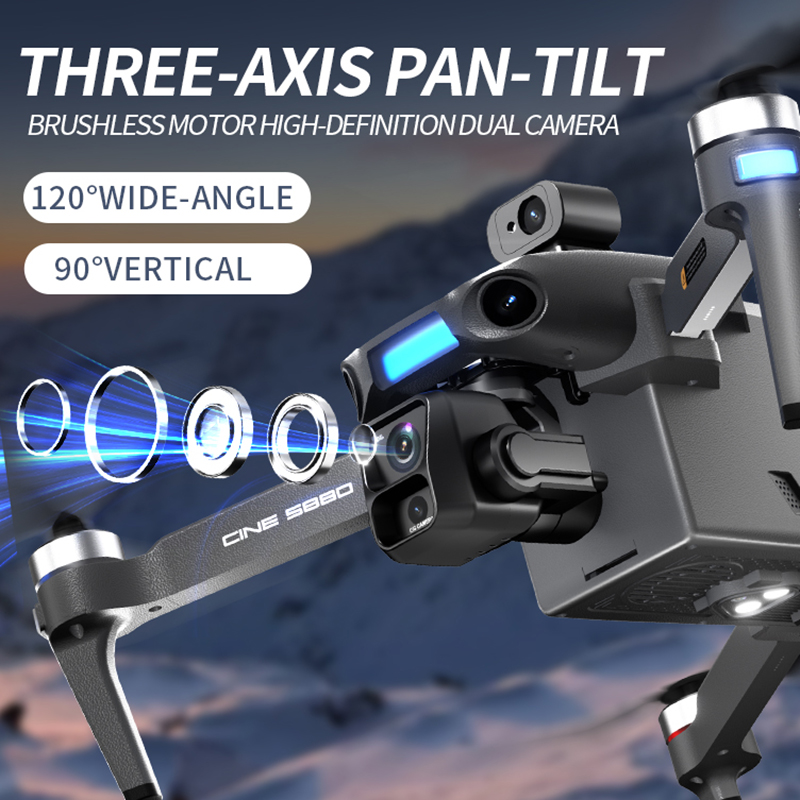 2026 New 8K Dual Camera Drone  - Drone Gimbal ulasan dan harga