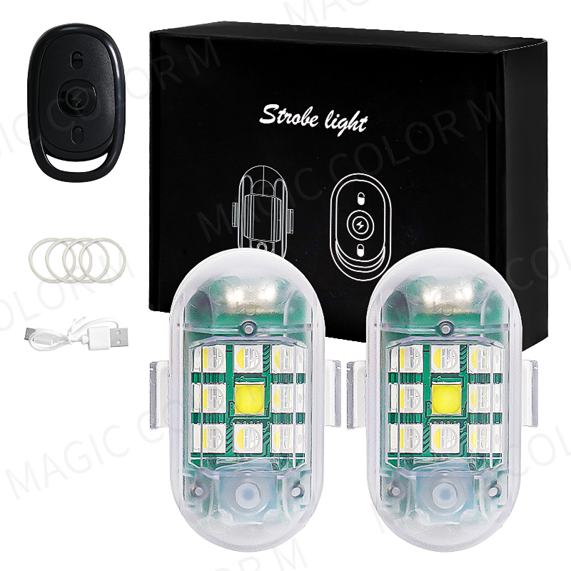 2PCS Wireless LED Strobe Light - Drone Led Light ulasan dan harga
