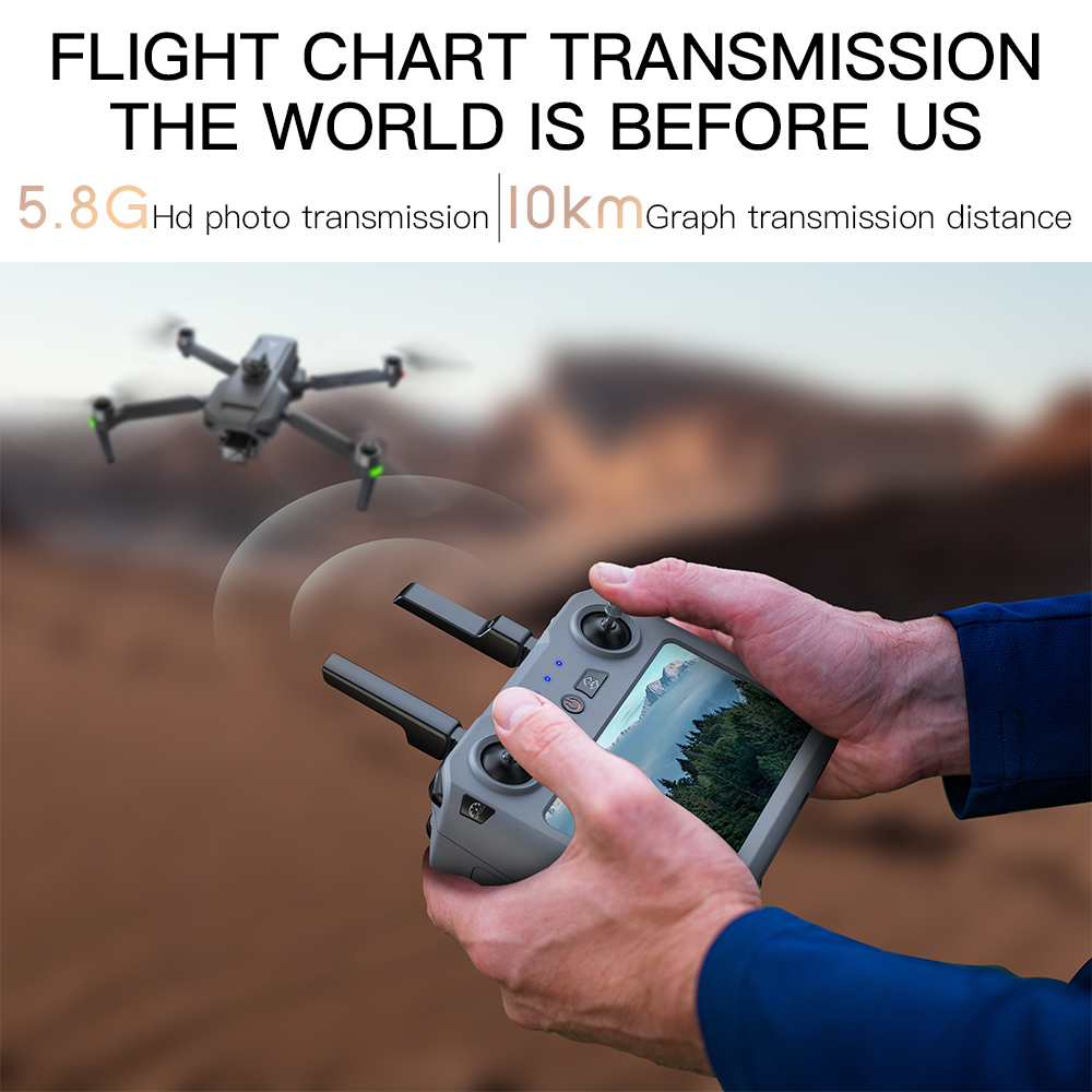 Teeggi SG909 MAX GPS Drone Wit - Drone Gimbal ulasan dan harga