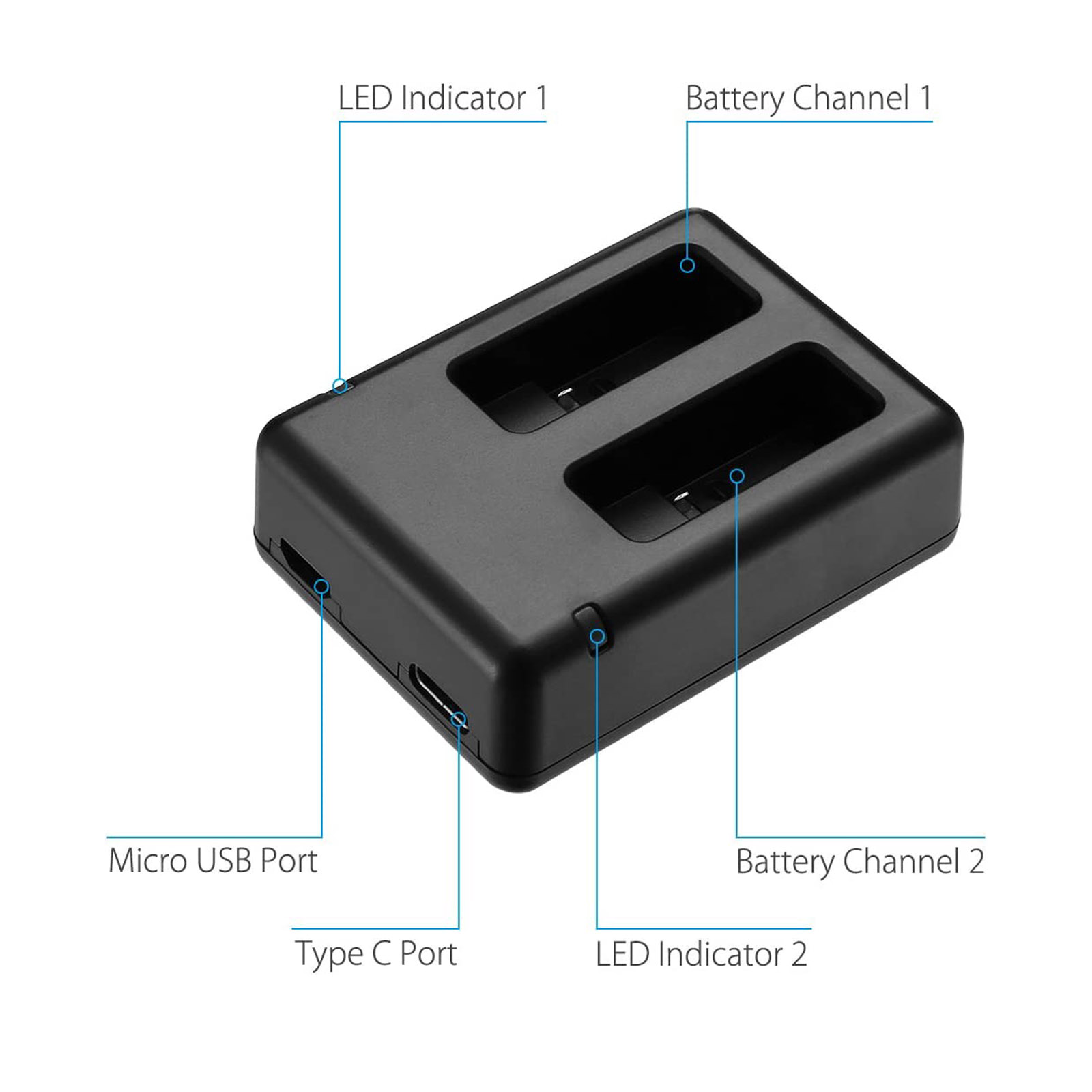 Suitable for GOPRO Hero 5 Char - Drone Camera ulasan dan harga