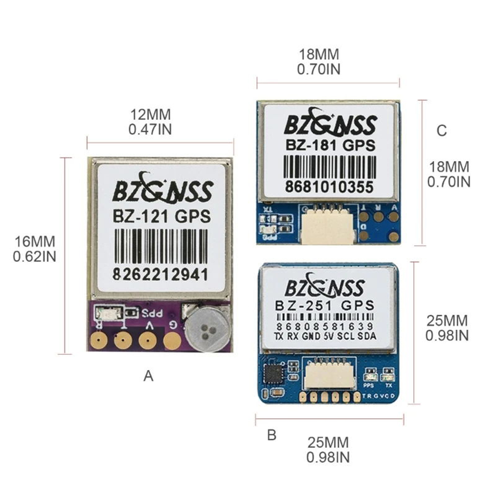 BZ-181 GPS Module Dual Protoco - Drone Gps Module ulasan dan harga