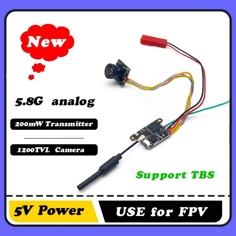 SLONWAKE 5.8G 1200TVL FPV Came - Drone Transmitter ulasan dan harga