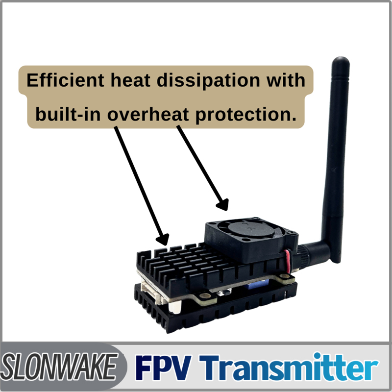 SLONWAKE 5.8G 3000mW Simulatio - Drone Transmitter ulasan dan harga