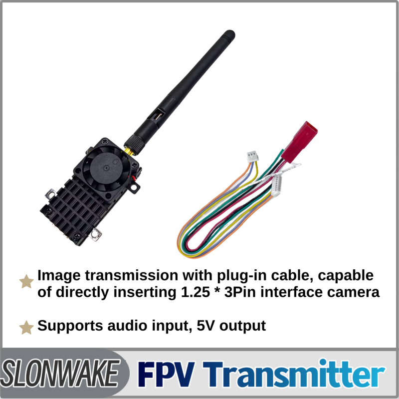 SLONWAKE 5.8G 3000mW Simulatio - Drone Transmitter ulasan dan harga
