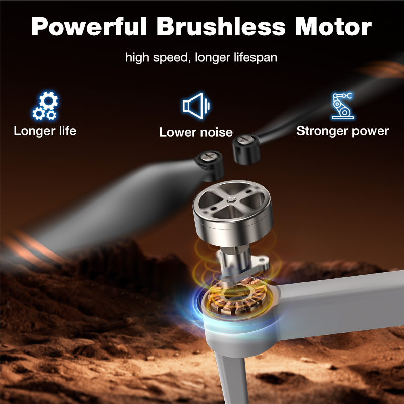NEW Hot L017 Pro Drone Brushle - Drone Gimbal ulasan dan harga