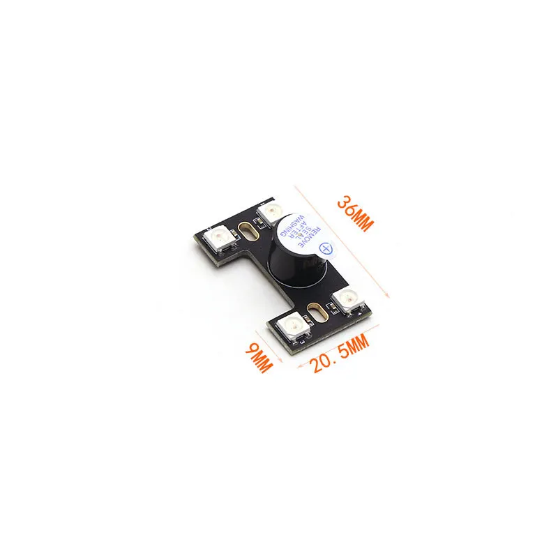 2PCS 5V WS2812B LED Tail Light - Drone Buzzer ulasan dan harga