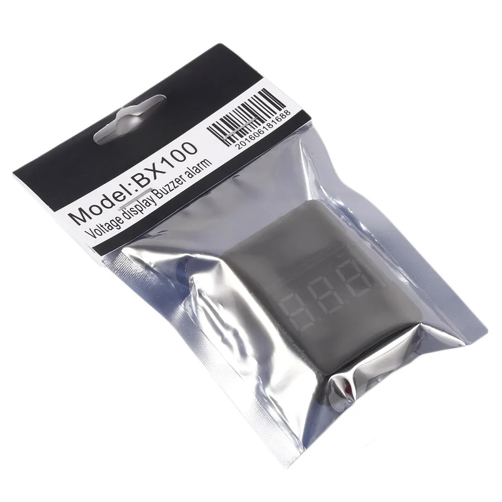 BX100 1-8S Lipo Battery Voltag - Drone Buzzer ulasan dan harga