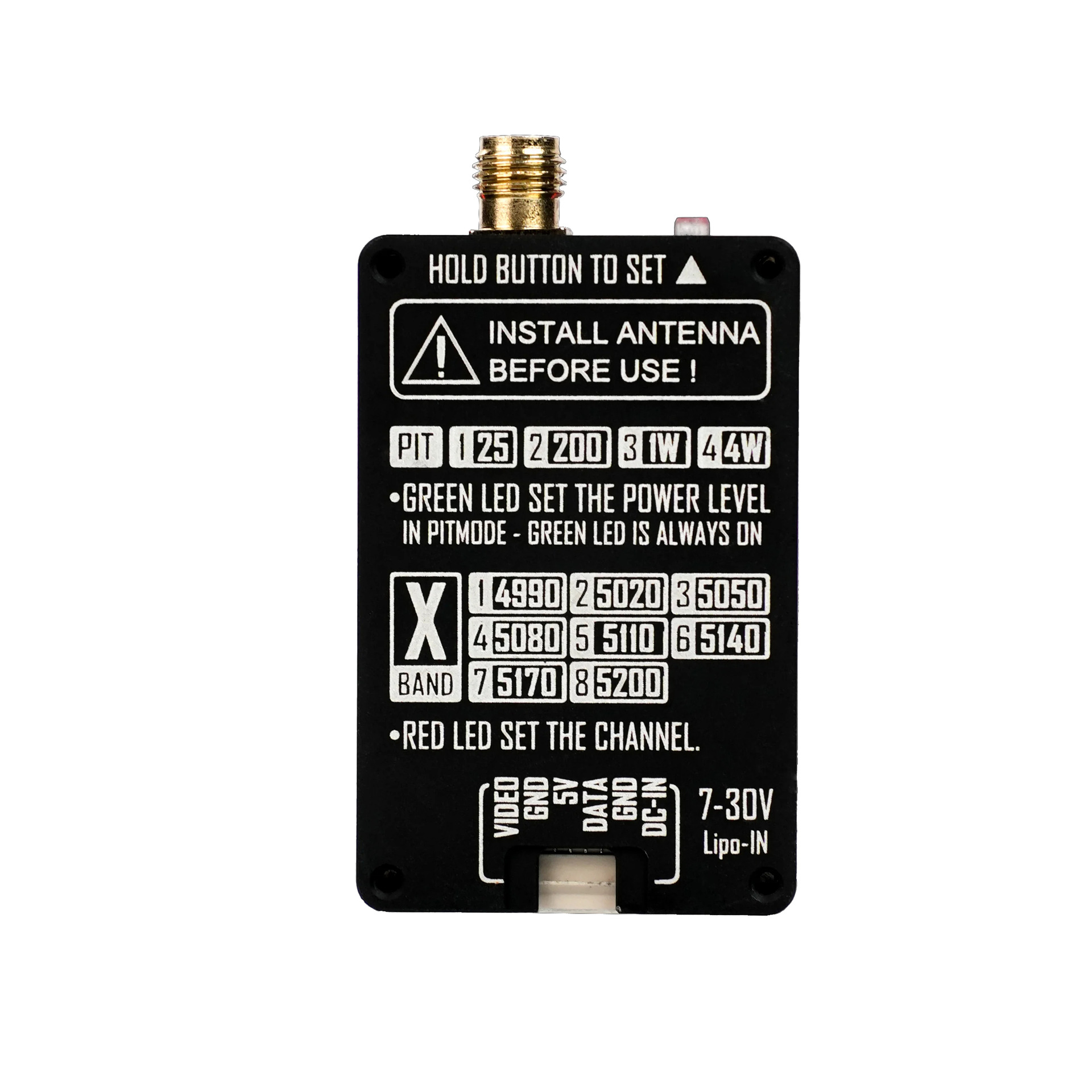 VTX RUSHFPV 4.9G 4W Video Tran - Drone Transmitter ulasan dan harga