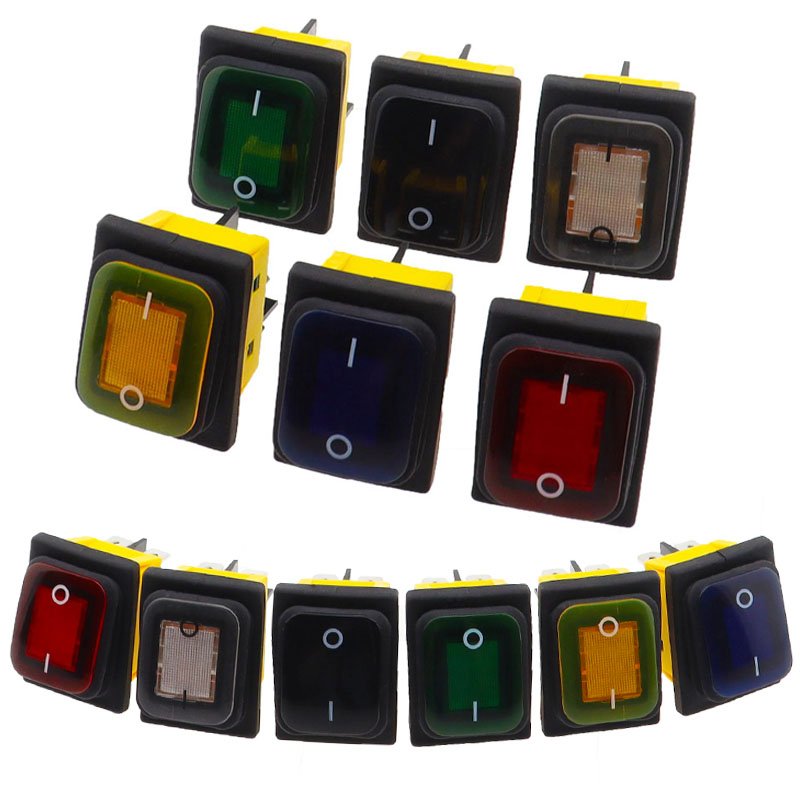 KCD4 on off 30A/250V Heavy Dut - Drone Buzzer ulasan dan harga